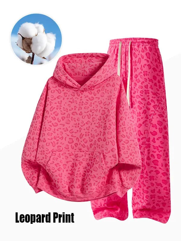 Gift (Fragrant Slice) Straight-Leg Drawstring Trousers