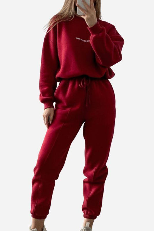 Storm Sweater Mock Neck Athleisure Set