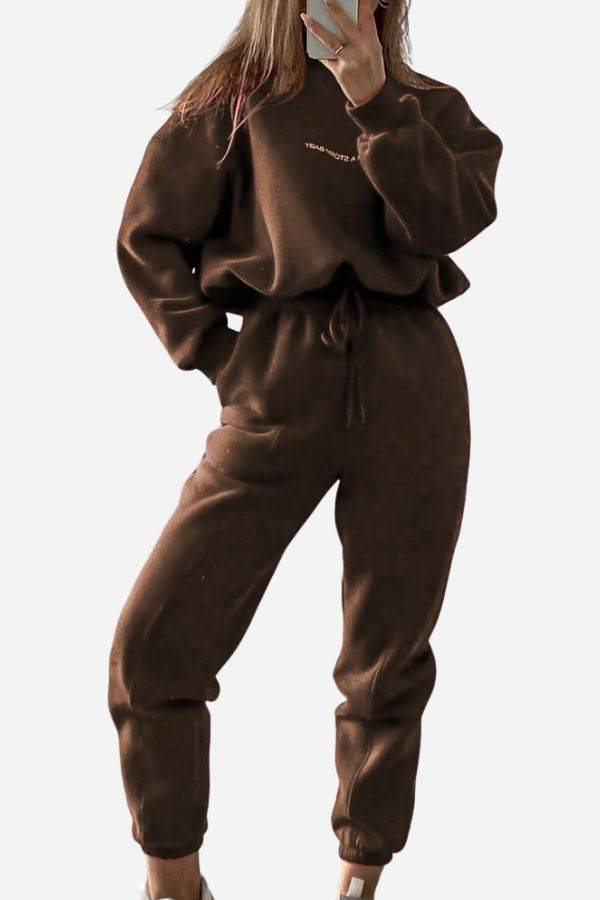 Storm Sweater Mock Neck Athleisure Set