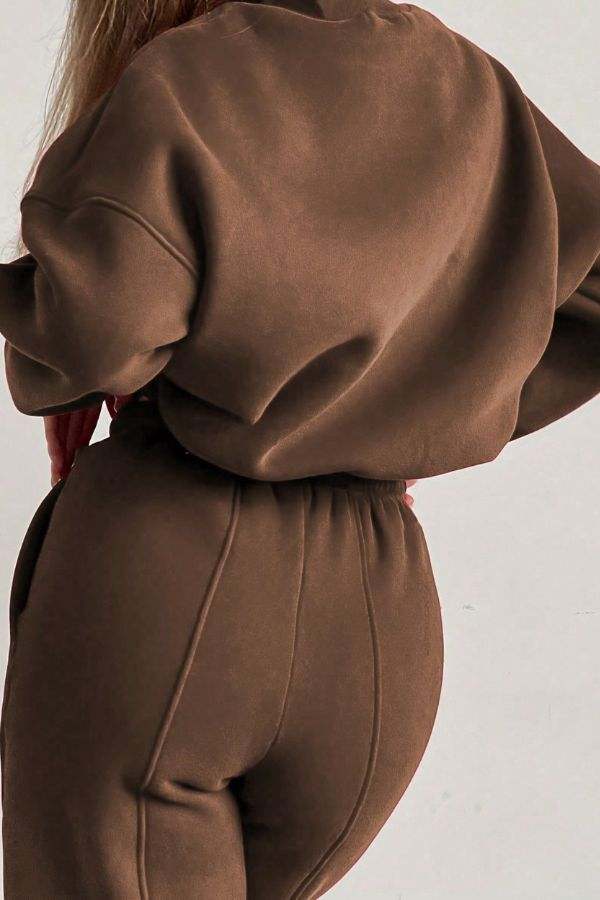 Storm Sweater Mock Neck Athleisure Set