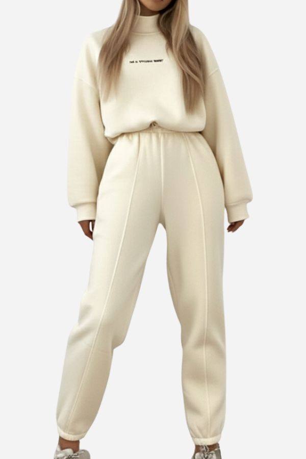 Storm Sweater Mock Neck Athleisure Set