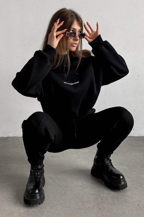 Storm Sweater Mock Neck Athleisure Set
