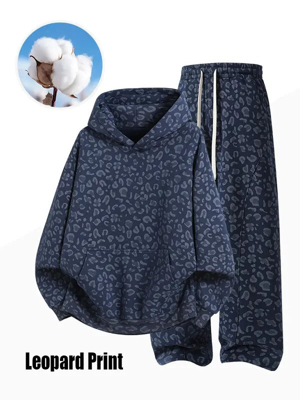 Gift (Fragrant Slice) Straight-Leg Drawstring Trousers