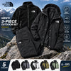 Men's 3-Piece Waterproof Outdoor Set – Hooded Jacket, Fleece Liner & Cargo Pants